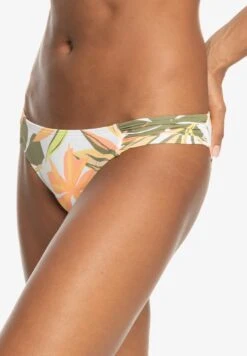 Roxy Printed Classics - Mit Mittlerer Bedeckun - Bikini Bottoms - Bright White Subtly Salty Flat -Roxy df0ff2baf56840288858bdf2adb30f65