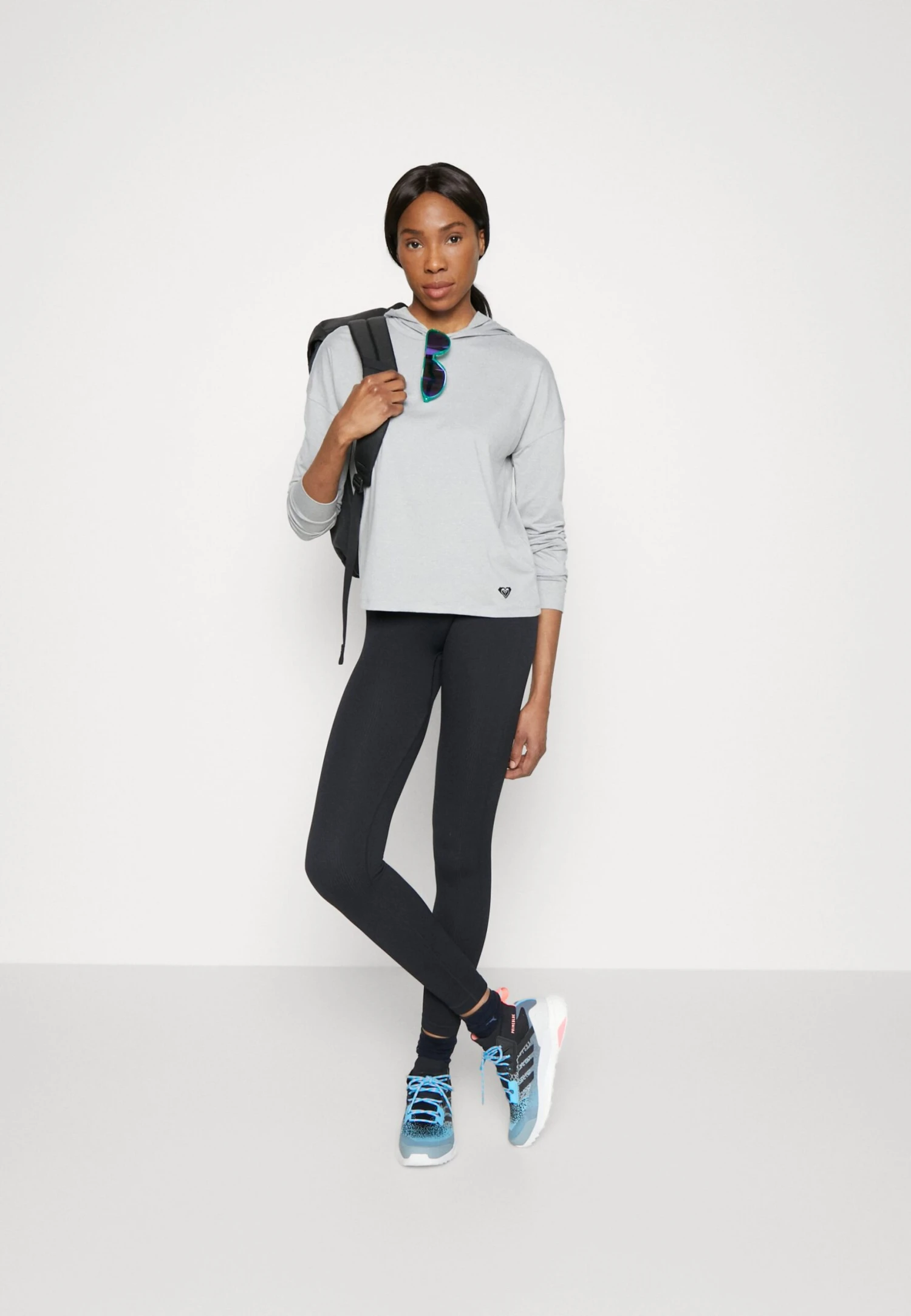 Roxy Naturally Active- Long Sleeved Top - Heritage Heather 4 Roxy Naturally Active- Long Sleeved Top - Heritage Heather - Image 2