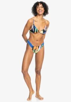 Roxy Jam - Triangle Für Erjx304937 - Bikini Top - Anthracite Flower Jammin