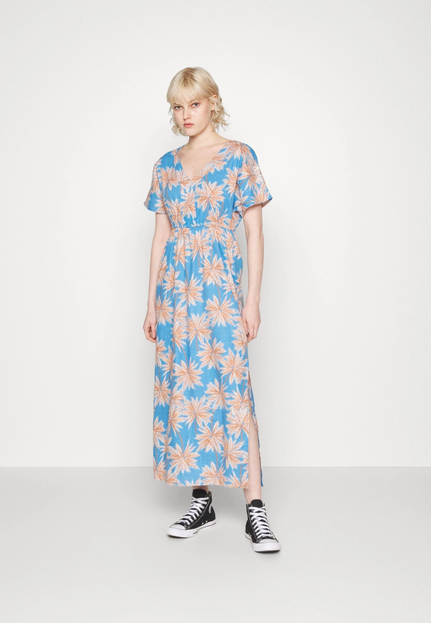 Roxy Dynamite Girl Again - Maxi Dress - Azure Blue 6 Roxy Dynamite Girl Again - Maxi Dress - Azure Blue - Image 4