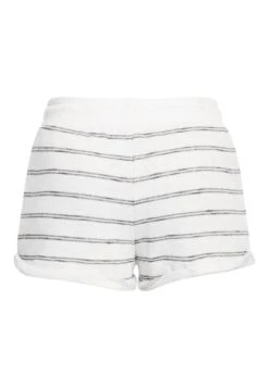 Roxy Shorts - Snow White Horiz Will Stripes -Roxy e740433d5cba4776b2ba5a83897fc4c1