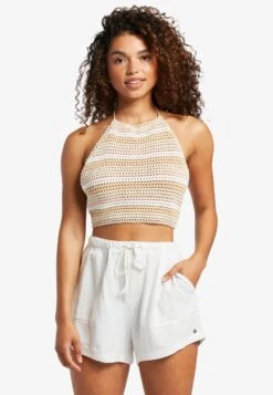 Roxy Dreamer Kürzeres Halter - Top - Beige
