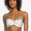 Roxy Love The Vibe - Bikini Top - Azure Blue Palm Island