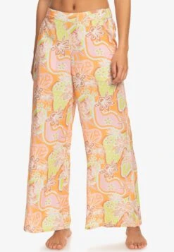 Midnight Avenue High - Trousers - Mock Orange Roxy Delic