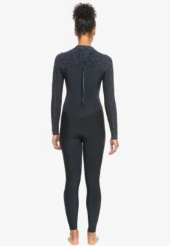 Roxy Swell Series Back-Zip - Swimsuit - Black -Roxy ef2379e7d92a494f820da49b61e4a157