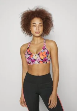 Roxy Heart Into It - Medium Support Sports Bra - Pink
