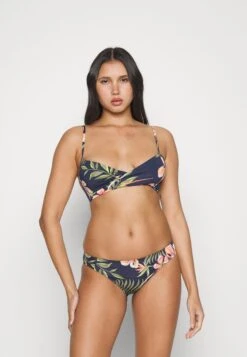 Roxy Into The Sun Wrap Bra Set - Bikini - Mood Indigo/Tropical Depht