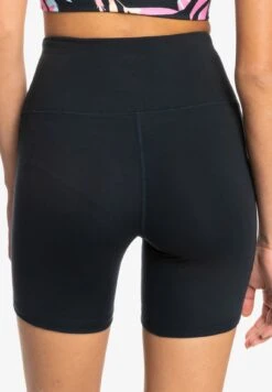 Roxy Heart Into It Biker - Leggings - Anthracite -Roxy f37ed9b63dd14b20910be62a75570ac5