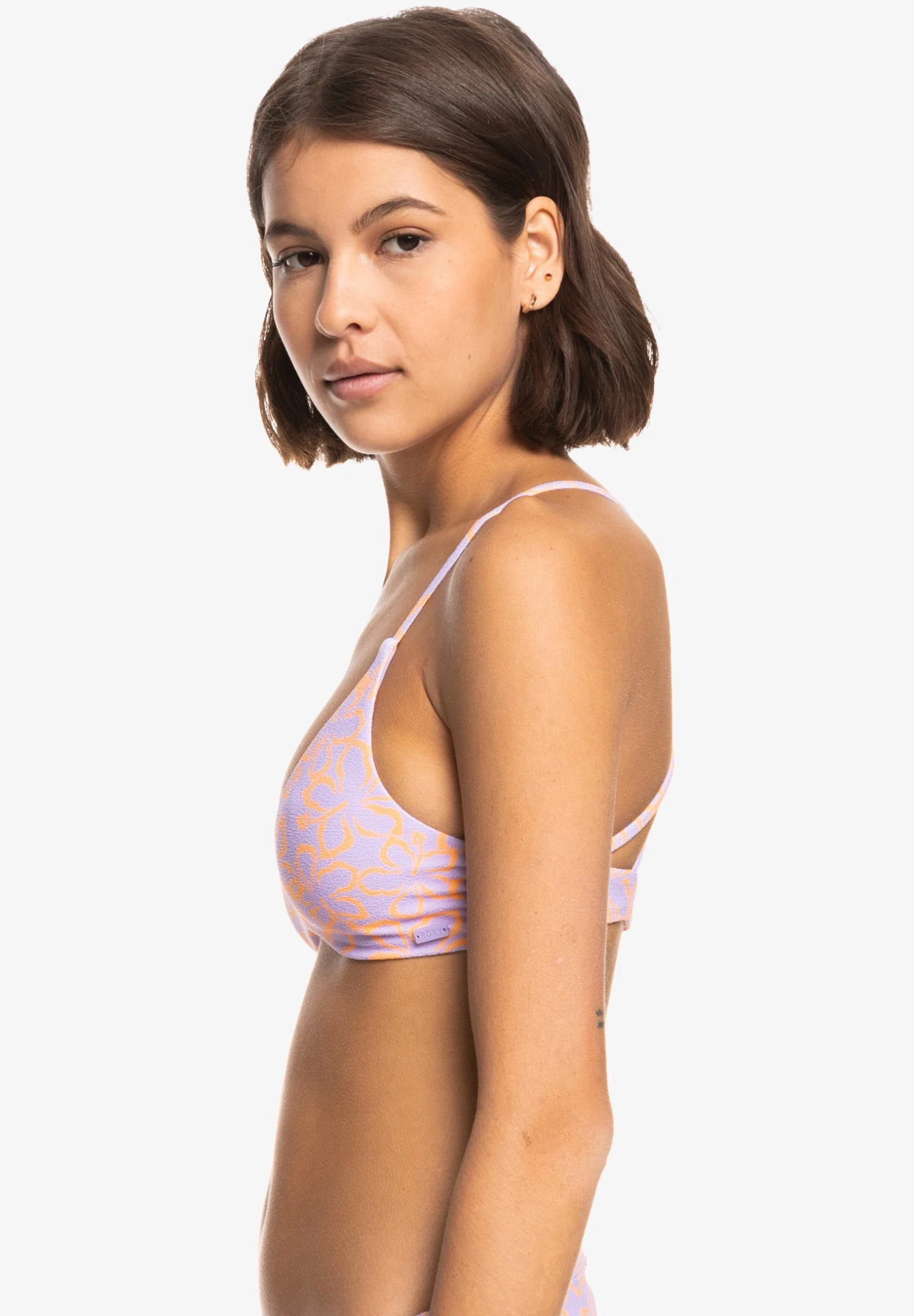 Roxy Hawaiian Heat Athletic Tri - Bikini Top - Mock Orange Hawaiianheat 6 Roxy Hawaiian Heat Athletic Tri - Bikini Top - Mock Orange Hawaiianheat - Image 4