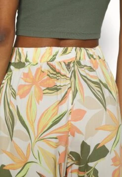 Roxy Midnight Avenue High - Trousers - Snow White Subtly Salty Multic -Roxy f48b9147bd714dbe8bf15abf4b903084