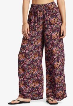 Roxy ForeverandadayNdpt Kvj8 - Trousers - Anthracite Floral Daze