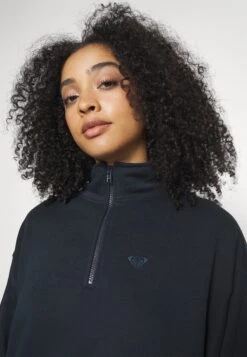 Roxy Essential Energy Half Zip - Sweatshirt - Anthracite -Roxy f84239c9110b41f8b553f07873d7ab81