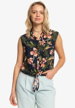 Roxy Tropical View Ärmelloses- Top - Mood Indigo Tropical Depht