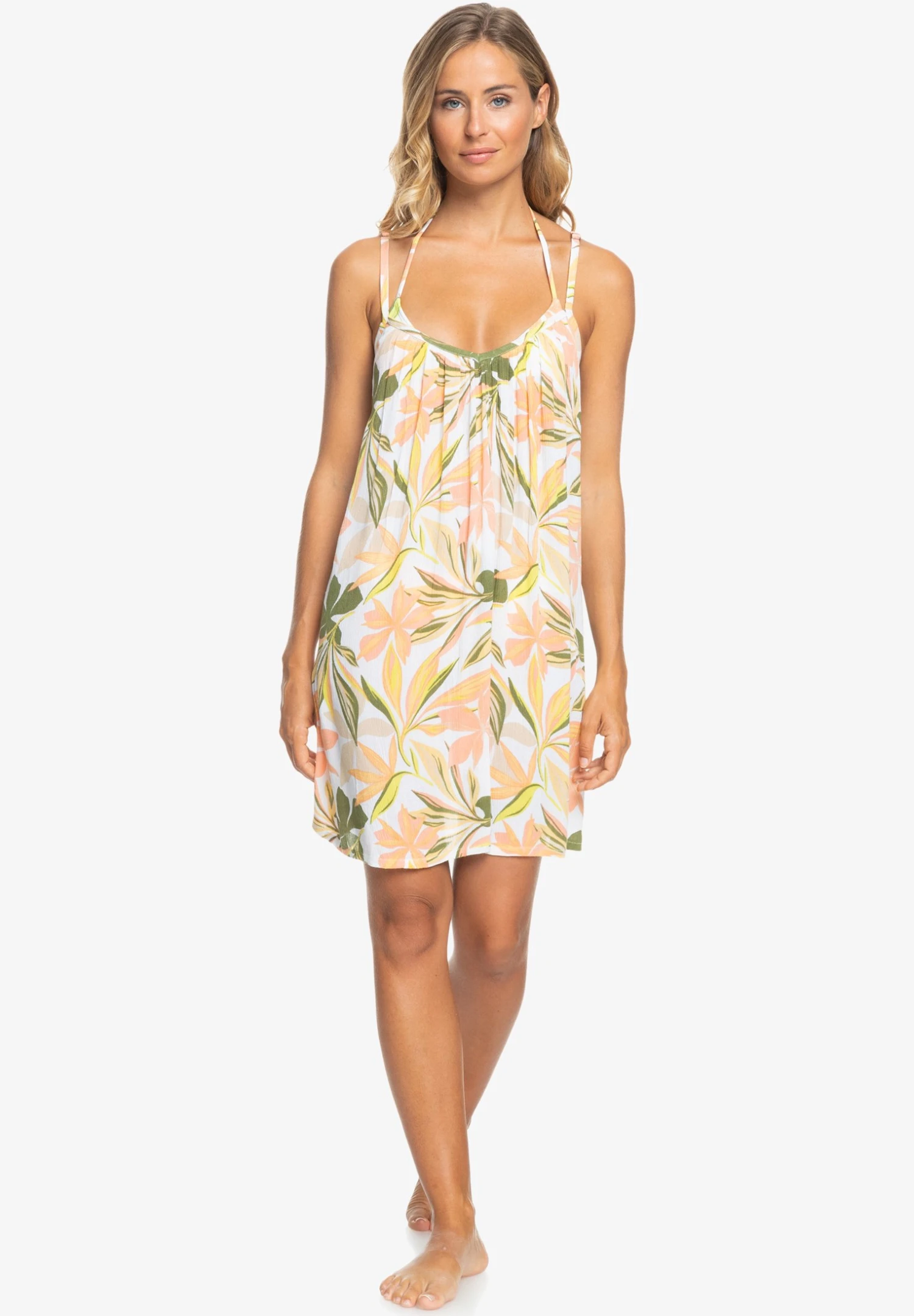 Roxy Summer Adventures - Day Dress - Orange 4 Roxy Summer Adventures - Day Dress - Orange - Image 2