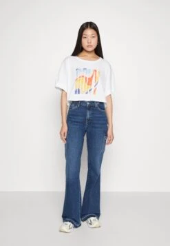 Roxy I Will Miss You Tees - Print T-Shirt - Bright White -Roxy fd783c781ab8444b8d954c9114c3b9ec